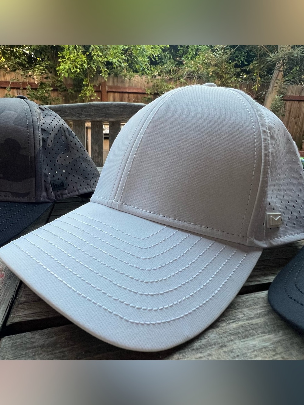 Melin White Performance Golf Cap